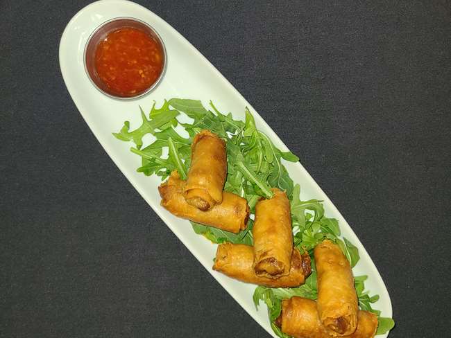 Vegetable spring rolls