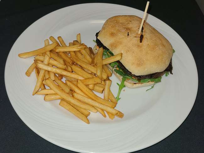 Portobello Mushroom Burger